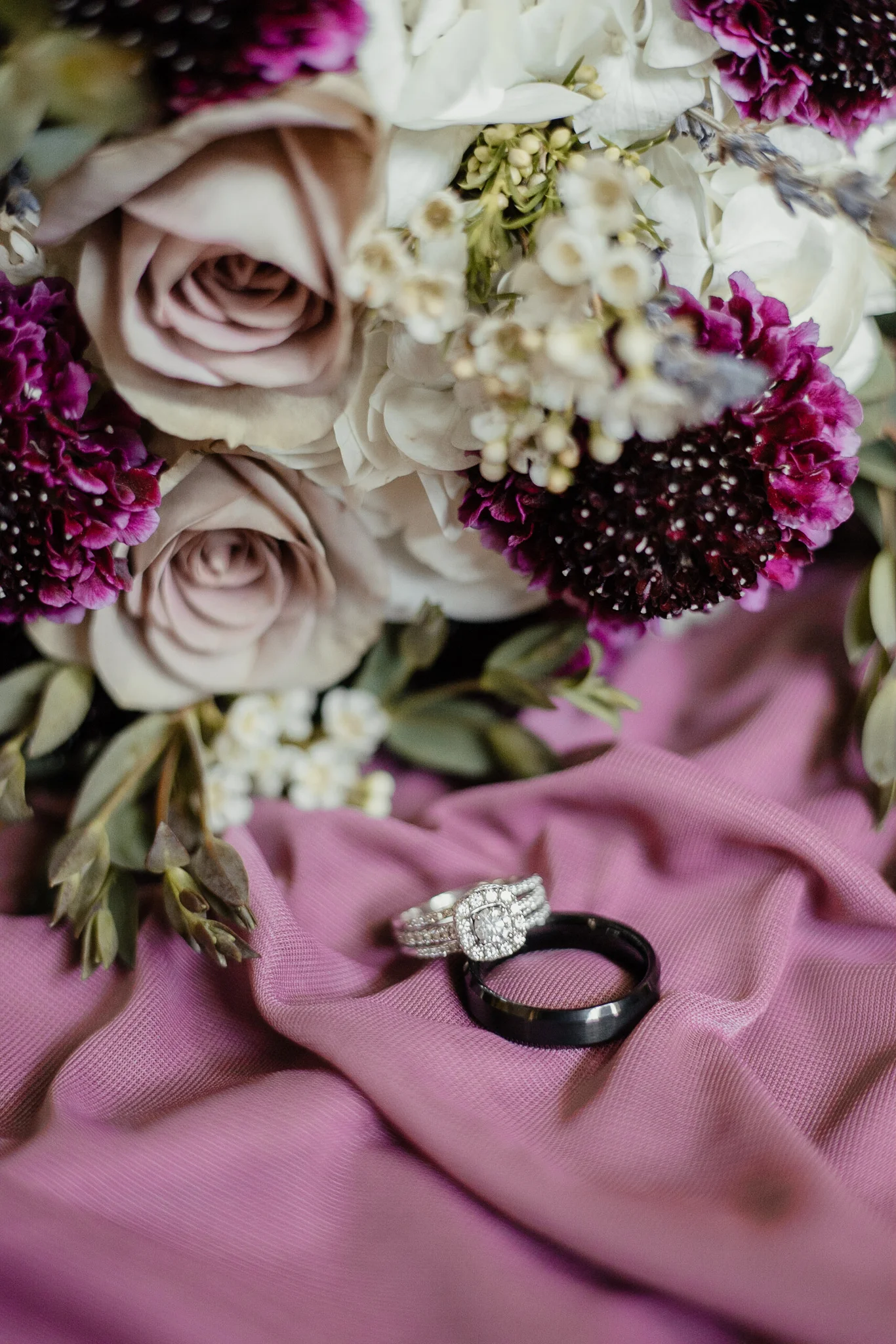 Hannah + Mike | Chianti and Navy Columbus Wedding at Little Brooke Meadow | Catherine Milliron Photography | Ohio Wedding + Engagement Photographer