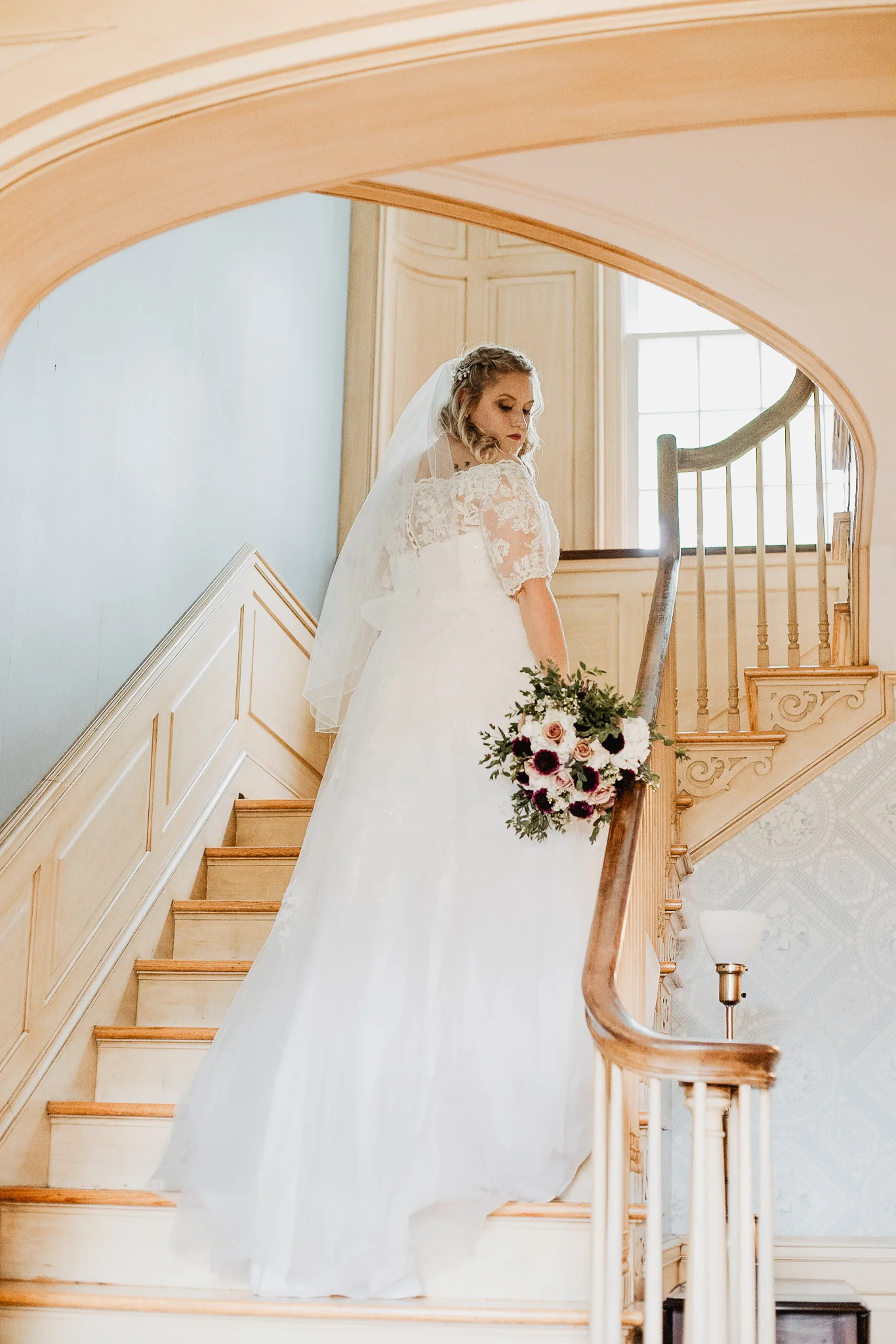 Hannah + Mike | Chianti and Navy Columbus Wedding at Little Brooke Meadow | Catherine Milliron Photography | Ohio Wedding + Engagement Photographer