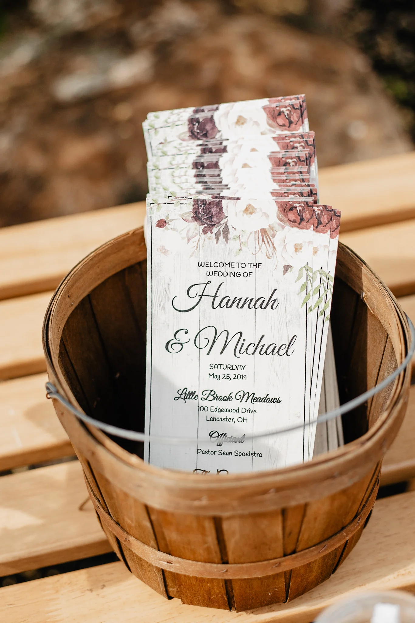 Hannah + Mike | Chianti and Navy Columbus Wedding at Little Brooke Meadow | Catherine Milliron Photography | Ohio Wedding + Engagement Photographer