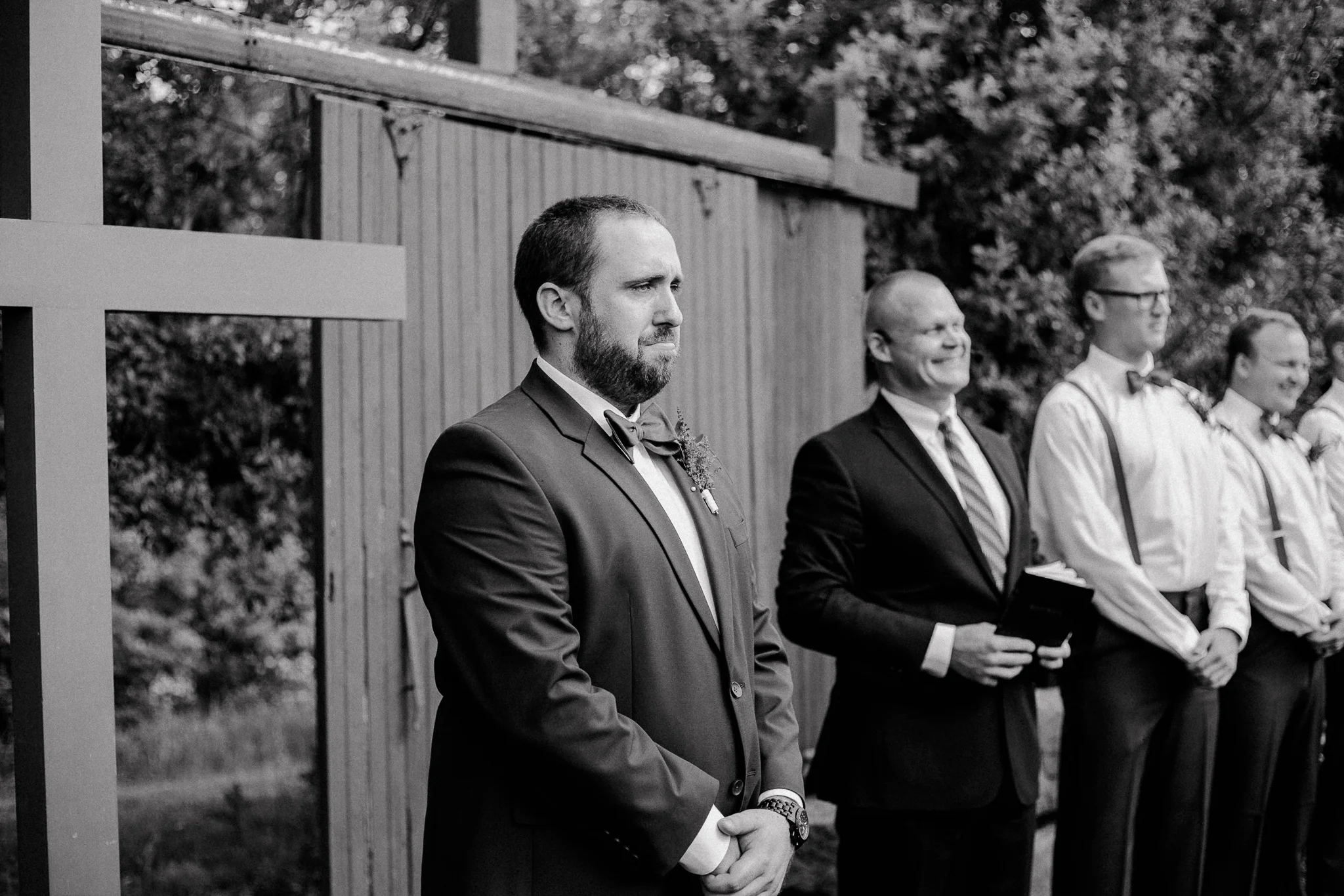 Hannah + Mike | Chianti and Navy Columbus Wedding at Little Brooke Meadow | Catherine Milliron Photography | Ohio Wedding + Engagement Photographer