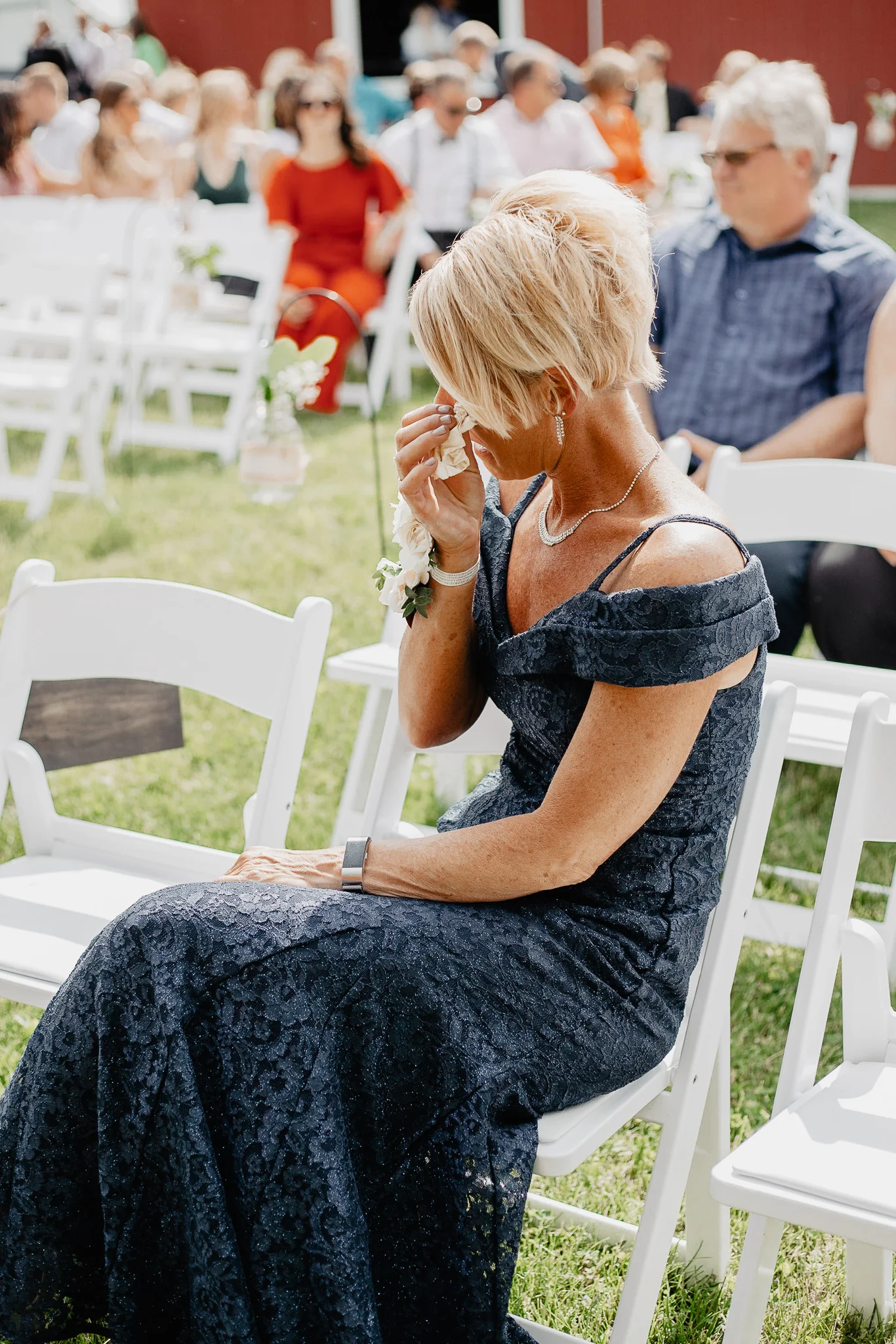 Hannah + Mike | Chianti and Navy Columbus Wedding at Little Brooke Meadow | Catherine Milliron Photography | Ohio Wedding + Engagement Photographer
