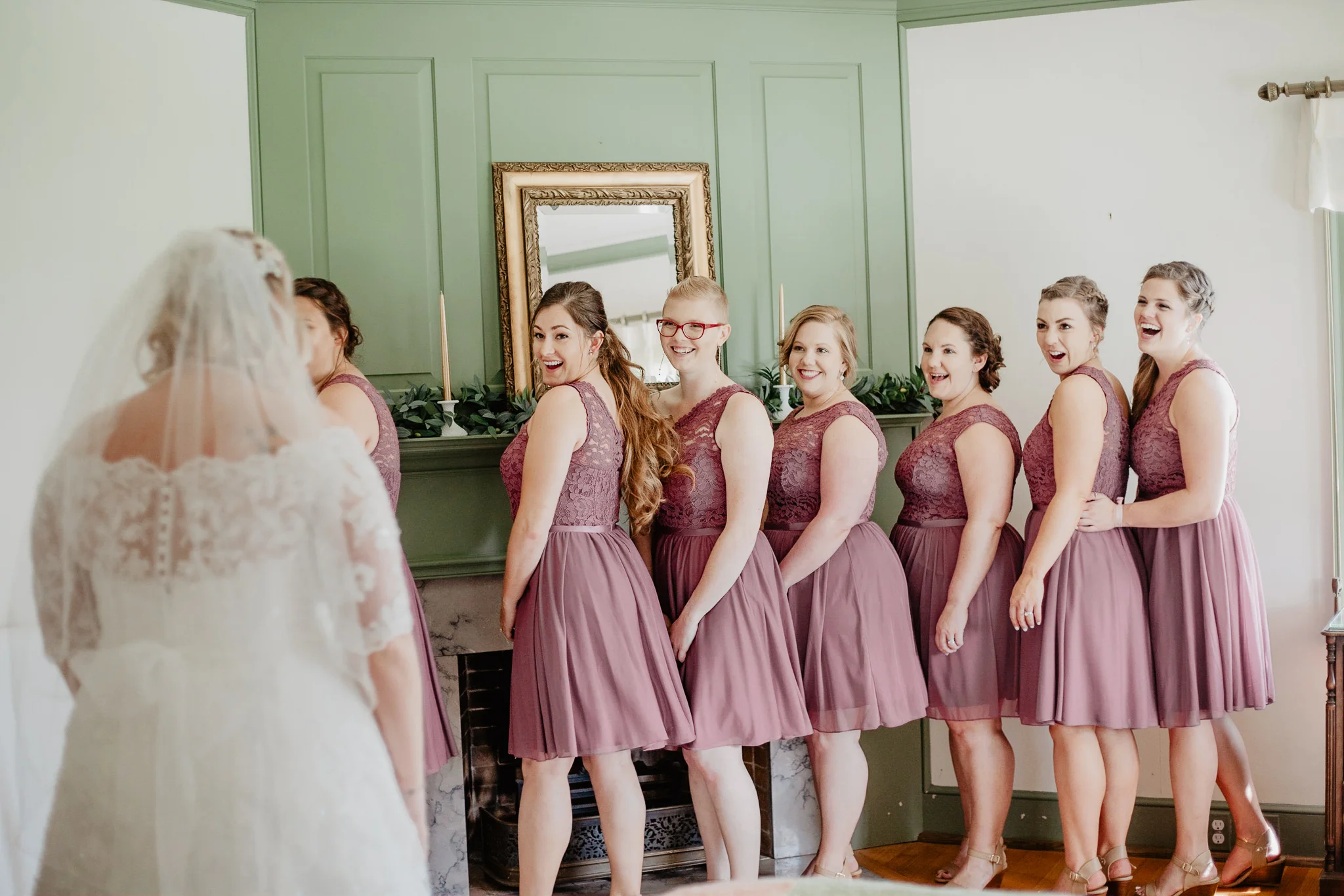 Hannah + Mike | Chianti and Navy Columbus Wedding at Little Brooke Meadow | Catherine Milliron Photography | Ohio Wedding + Engagement Photographer