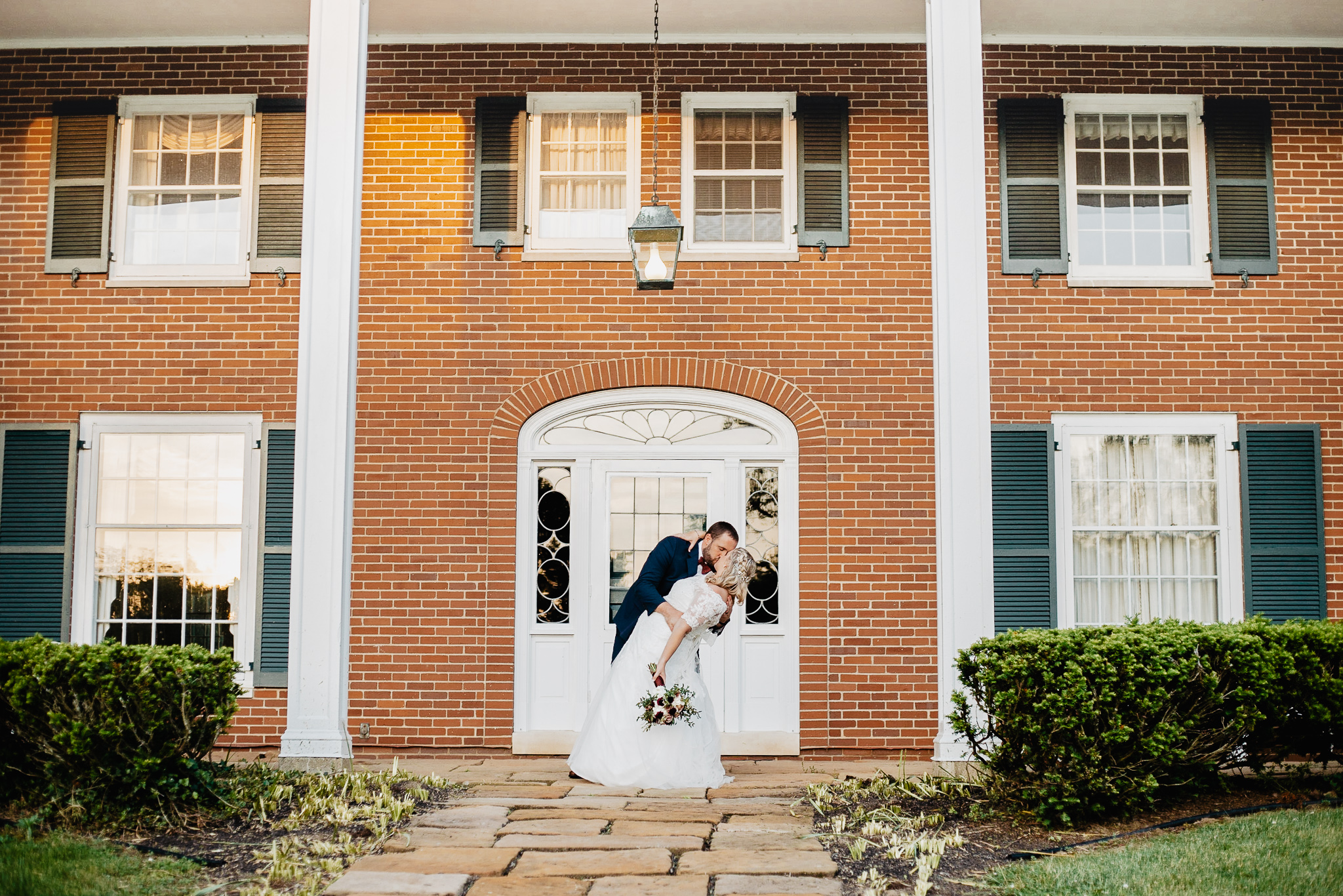 Hannah + Mike | Chianti and Navy Columbus Wedding at Little Brooke Meadow | Catherine Milliron Photography | Ohio Wedding + Engagement Photographer