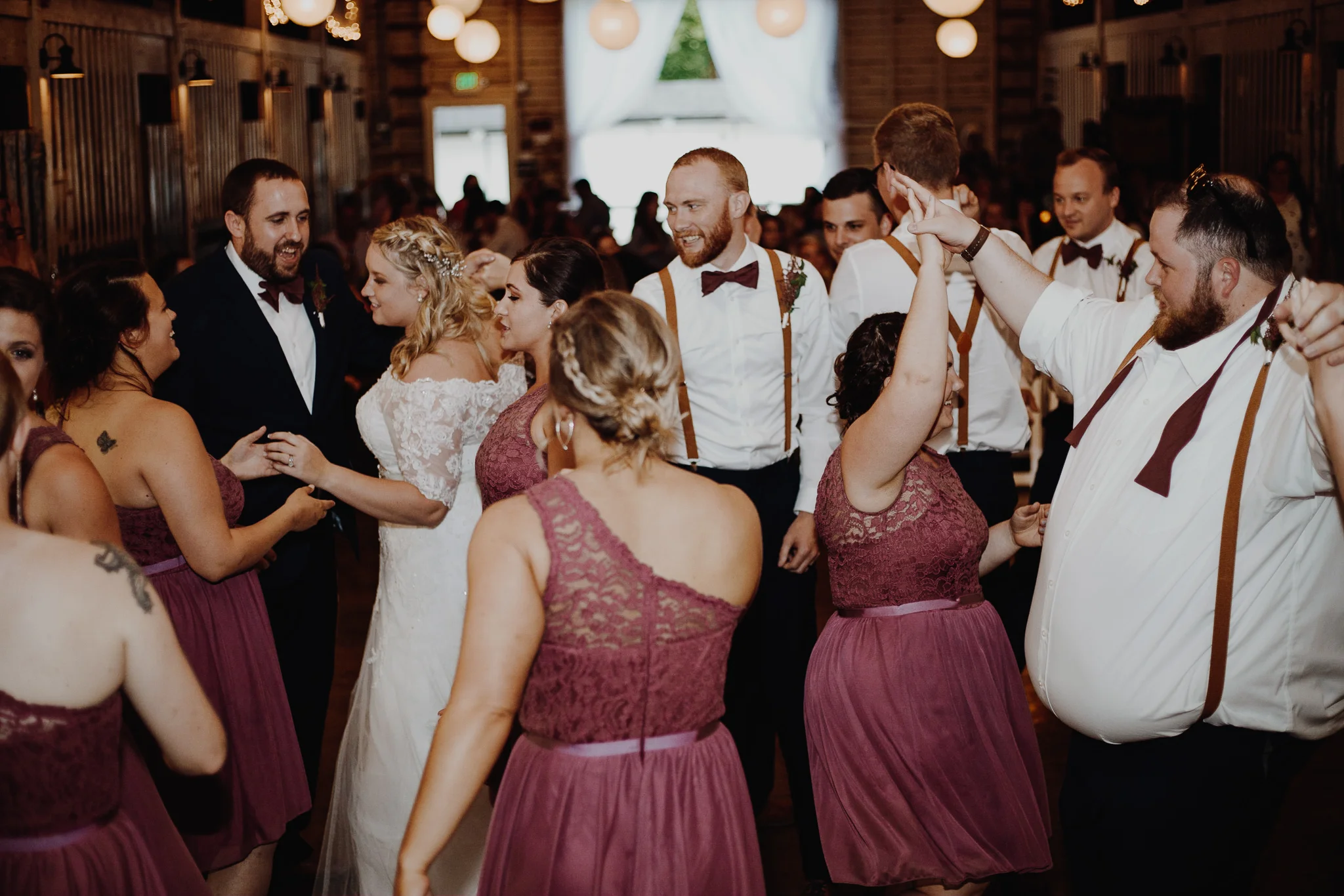 Hannah + Mike | Chianti and Navy Columbus Wedding at Little Brooke Meadow | Catherine Milliron Photography | Ohio Wedding + Engagement Photographer