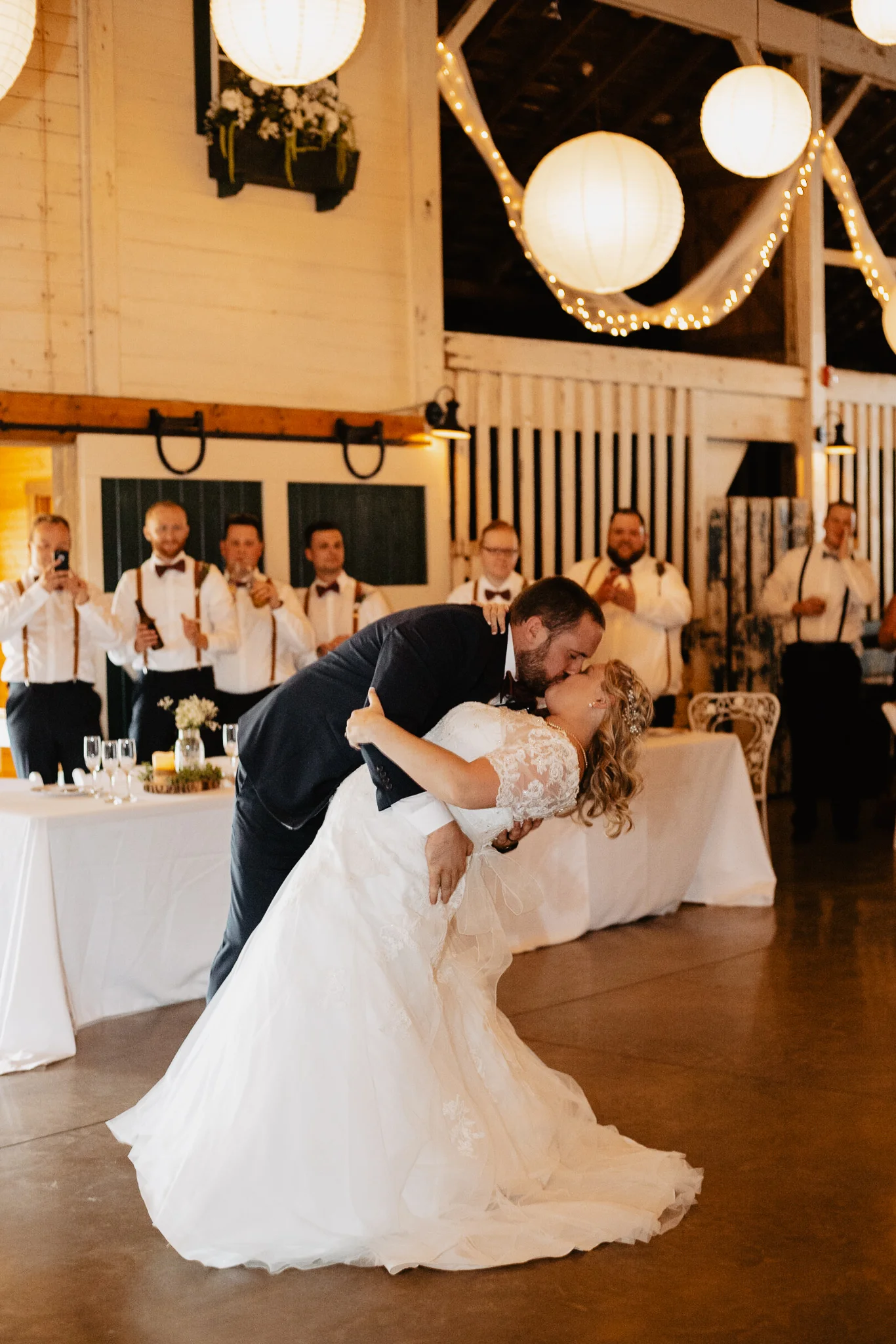 Hannah + Mike | Chianti and Navy Columbus Wedding at Little Brooke Meadow | Catherine Milliron Photography | Ohio Wedding + Engagement Photographer