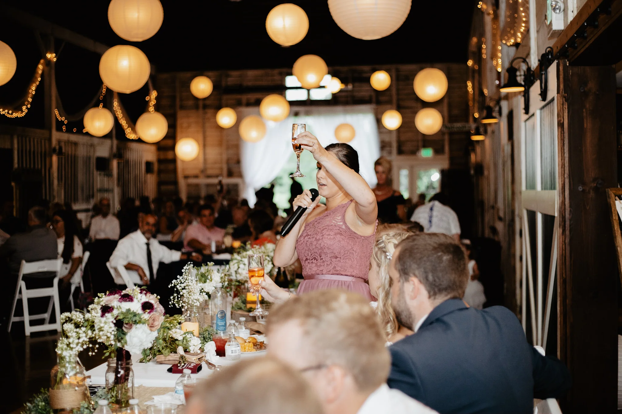 Hannah + Mike | Chianti and Navy Columbus Wedding at Little Brooke Meadow | Catherine Milliron Photography | Ohio Wedding + Engagement Photographer