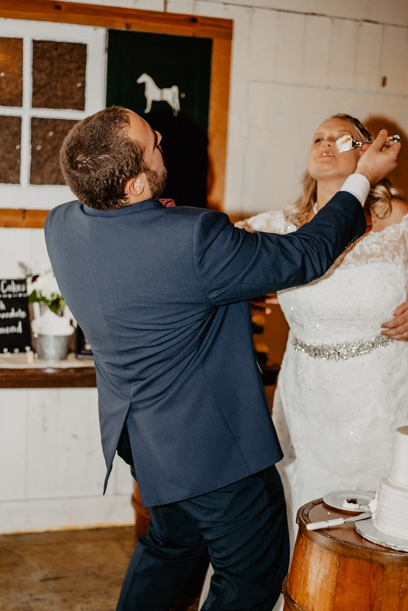 Hannah + Mike | Chianti and Navy Columbus Wedding at Little Brooke Meadow | Catherine Milliron Photography | Ohio Wedding + Engagement Photographer