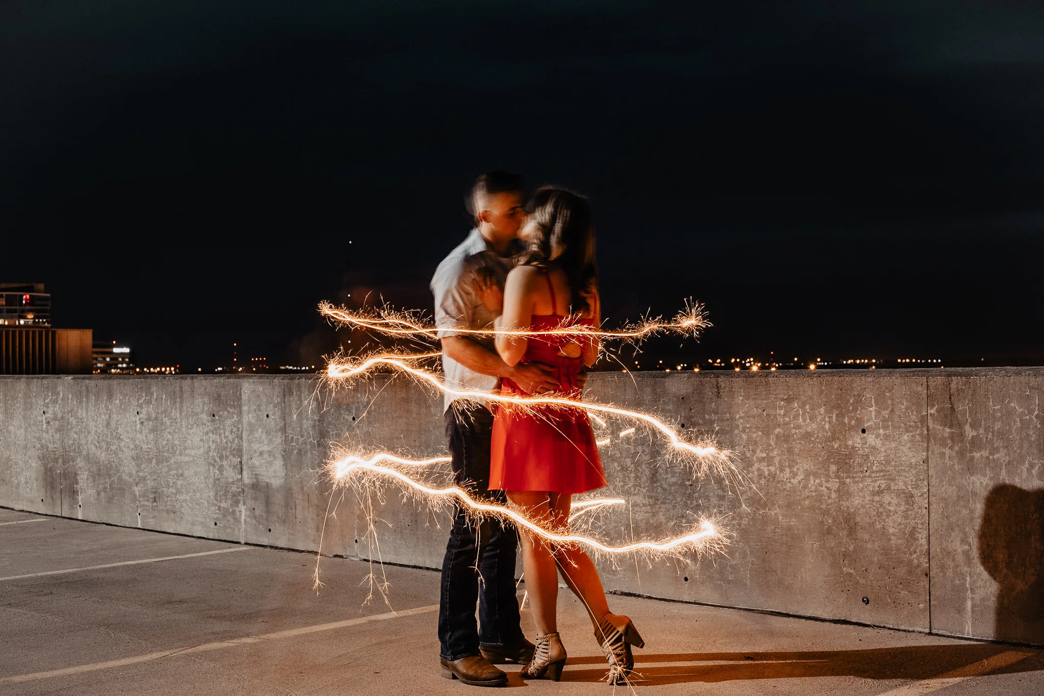 Emily + Daniel | Stunning Columbus Museum of Art Military Engagement Session | Catherine Milliron Photography | Ohio Wedding + Engagement Photographer