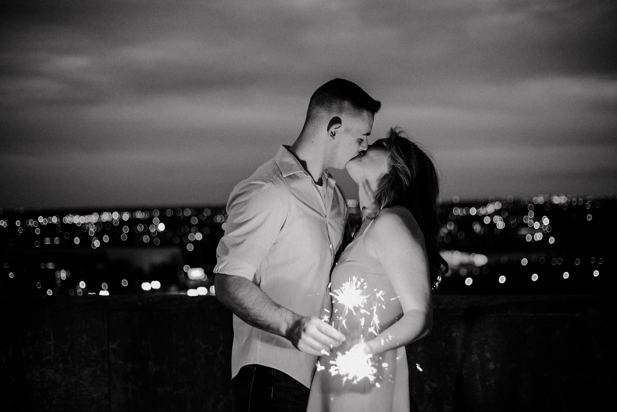 Emily + Daniel | Stunning Columbus Museum of Art Military Engagement Session | Catherine Milliron Photography | Ohio Wedding + Engagement Photographer