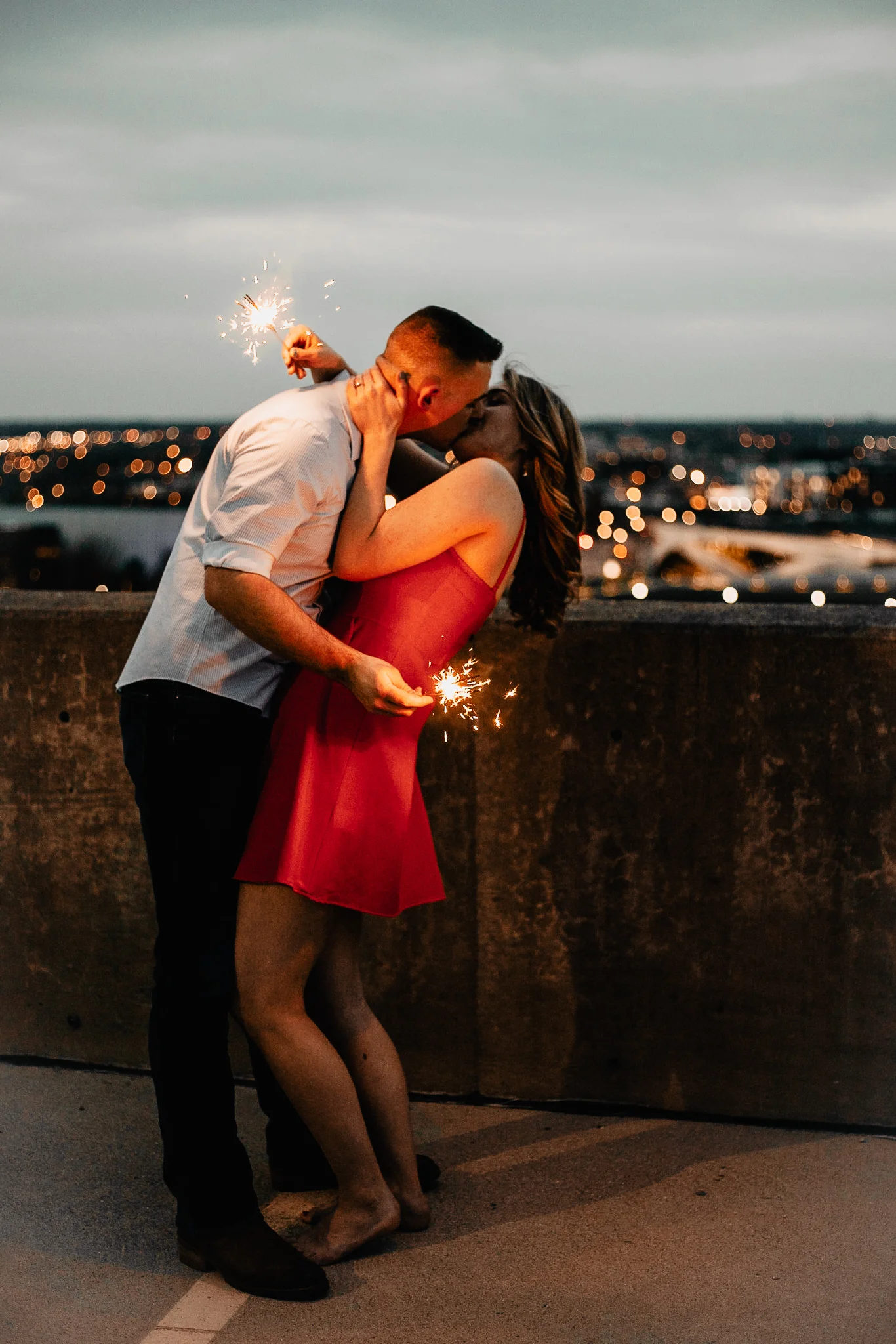 Emily + Daniel | Stunning Columbus Museum of Art Military Engagement Session | Catherine Milliron Photography | Ohio Wedding + Engagement Photographer