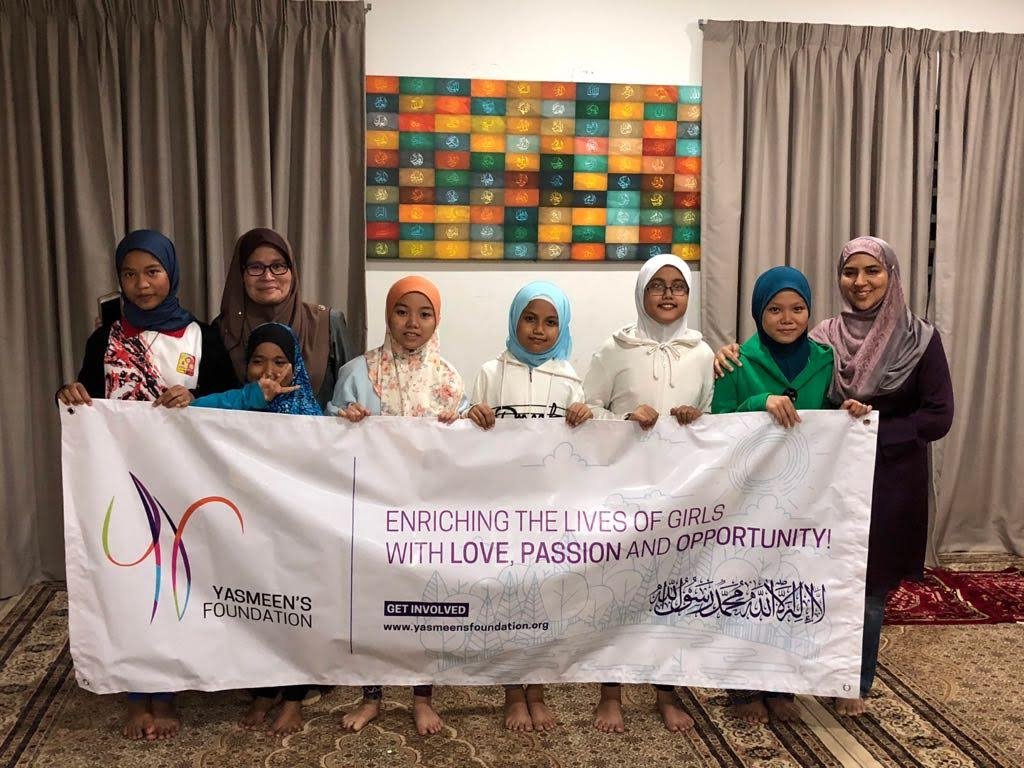   Yasmeen's Foundation    Enriching the Lives of Girls with Love, Passion, and Opportunity 