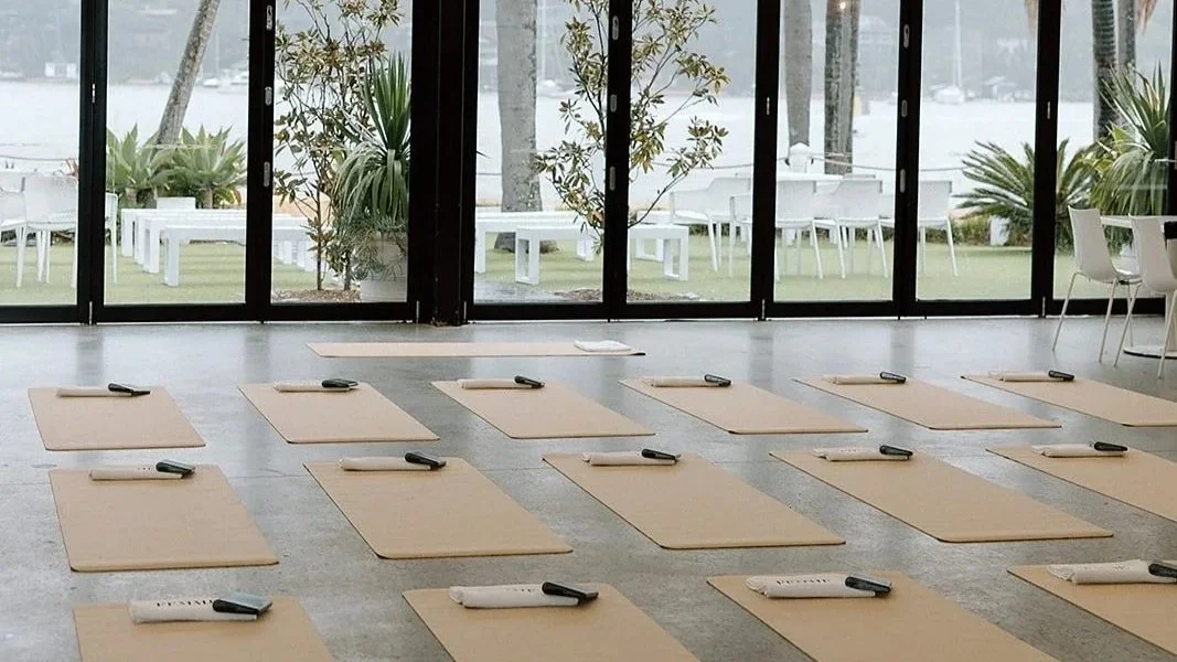 LovEarth natural yoga mats available for event, retreat and yoga studio hire in Sydney