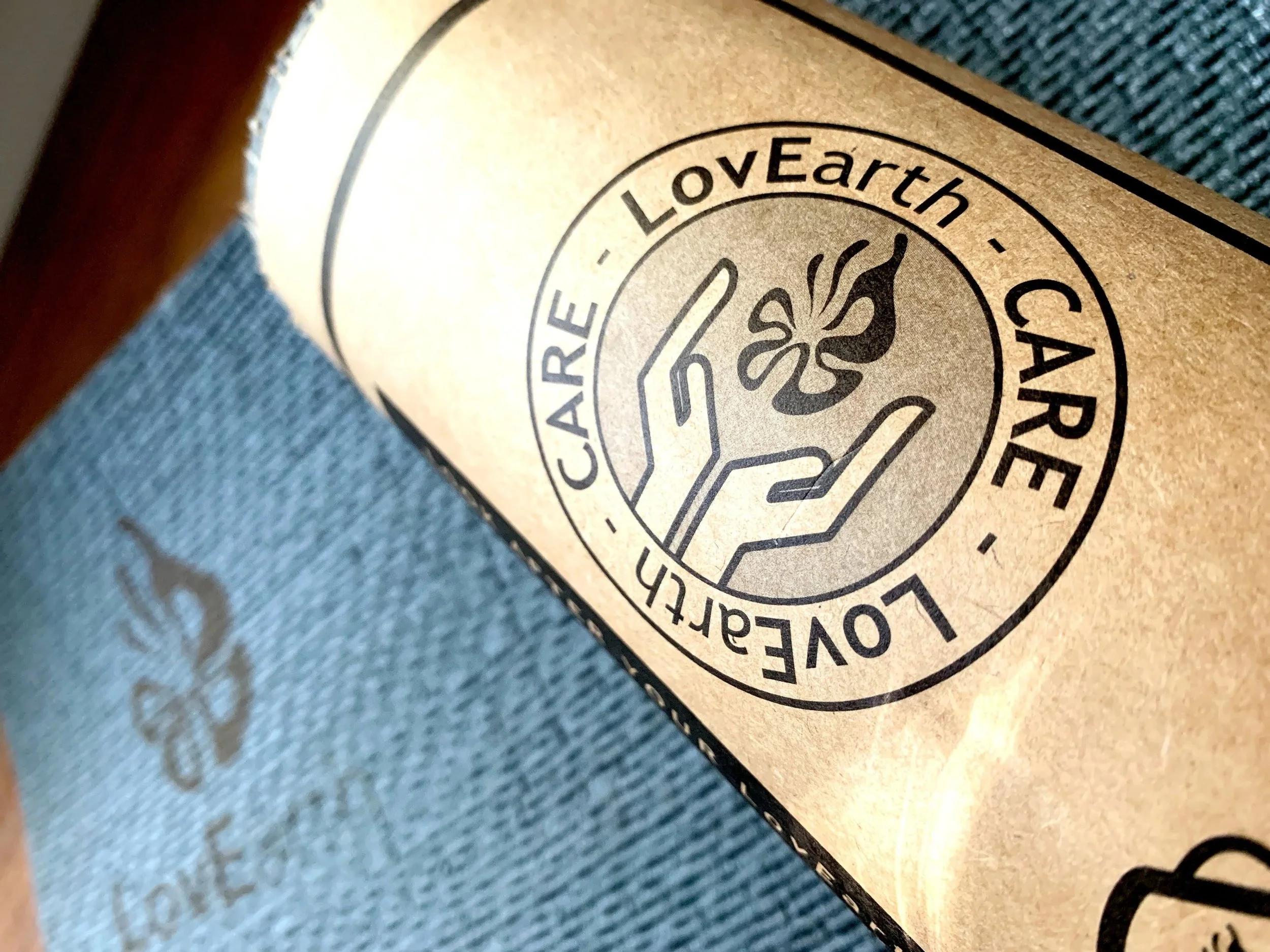 LovEarth 4mm natural jute yoga mat with natural rubber base, designed for cushioned studio and home yoga practice.
