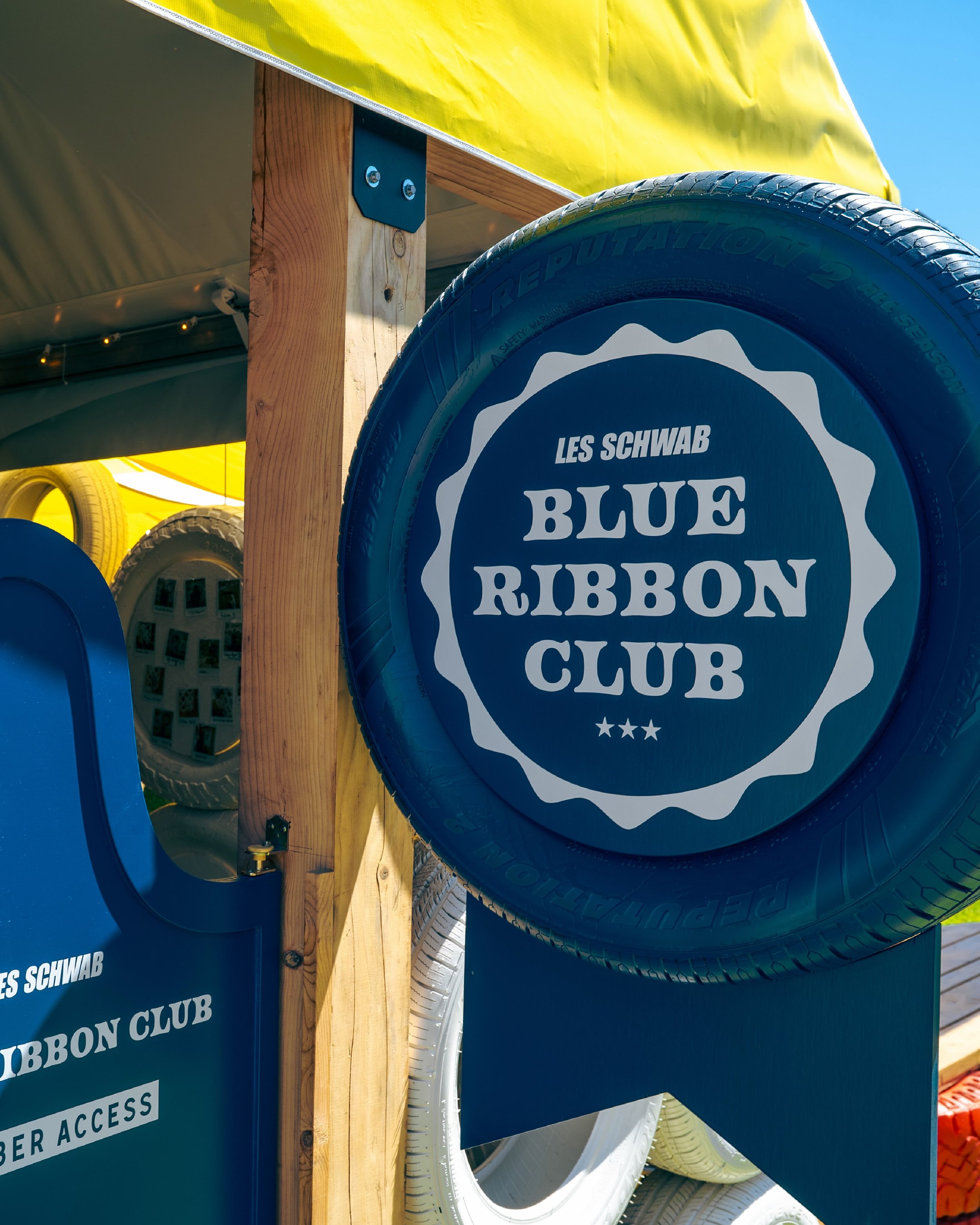 Welcome to the Blue Ribbon Club - where the hardest-working kids at the fair got the VIP treatment.

FFA and 4-H exhibitors put months of work into fair week. @lesschwabtires wanted them to feel every bit as celebrated as the elite athletes they are.