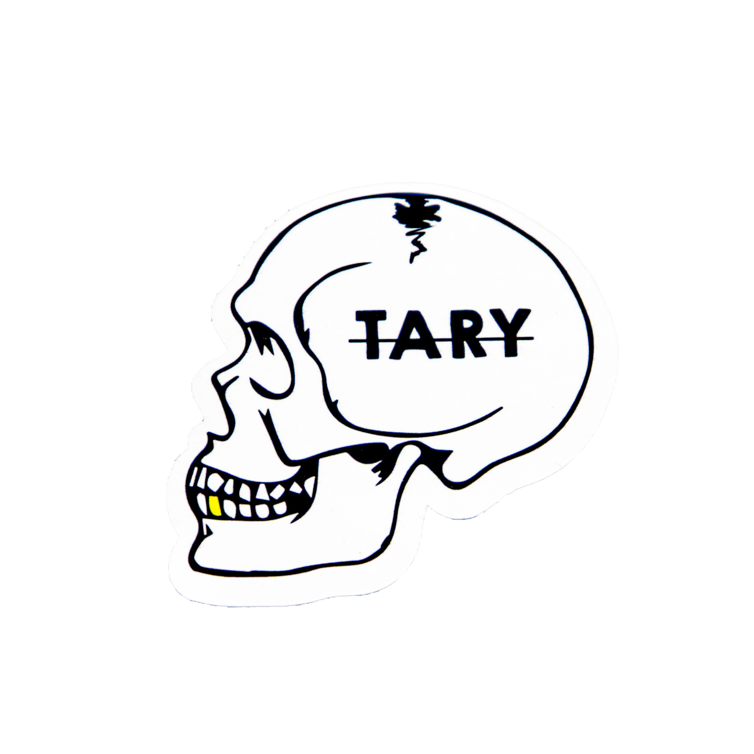 Un Gold Toof vinyl sticker