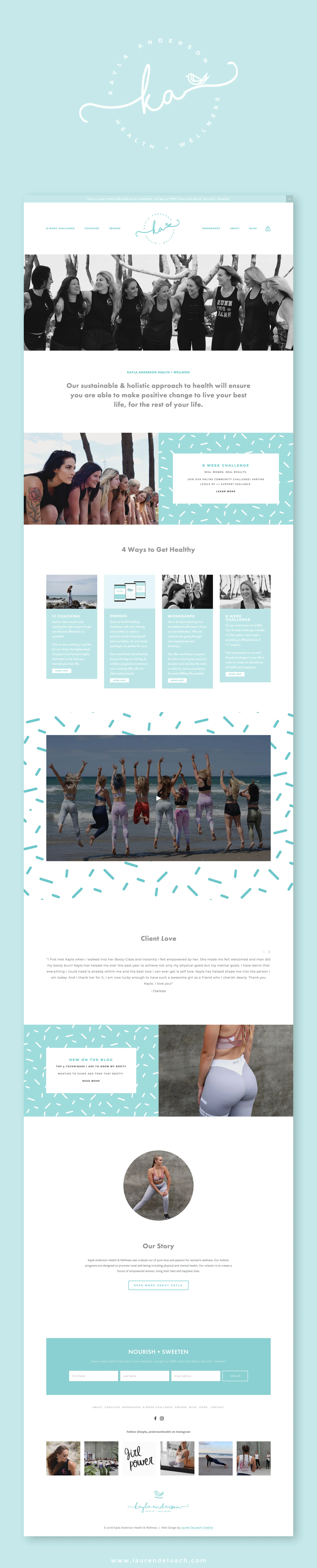 Website full screenshot (will later use this to pin in Pinterest)