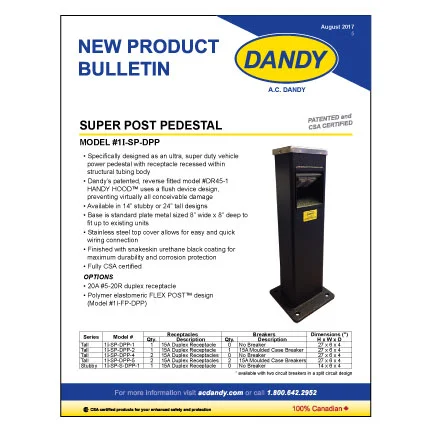 Super Post Pedestal