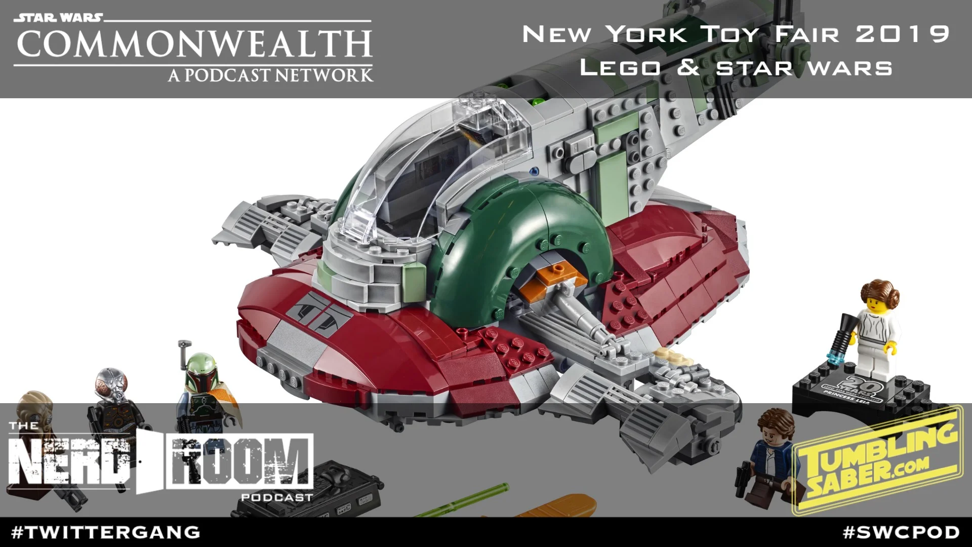Tumbling Nerd Room Episode #3: NY Toy Fair 2019 - Lego &amp; Star Wars