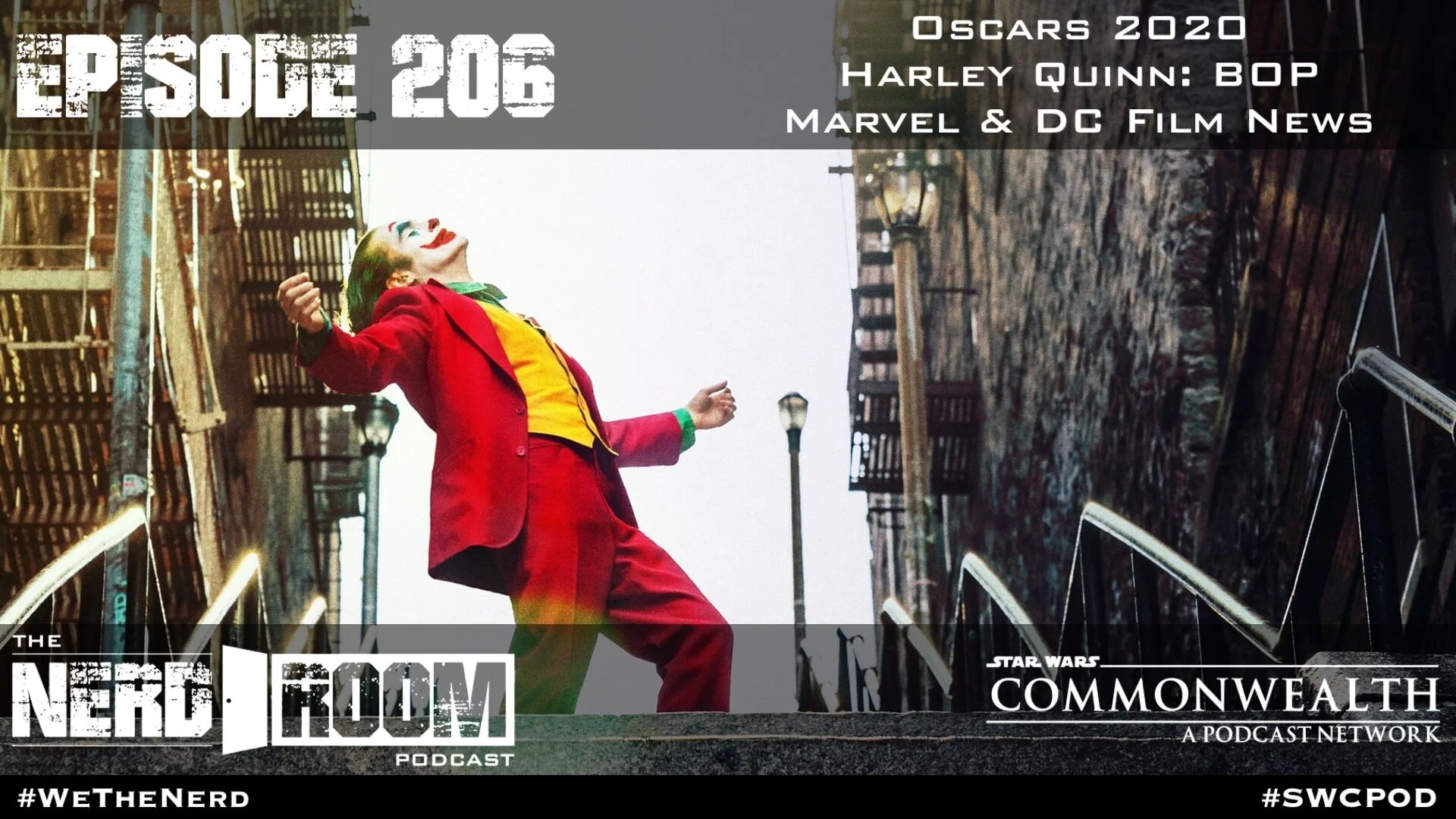 Episode #206: Oscars, Harley Quinn: BOP, Marvel &amp; DC Film News