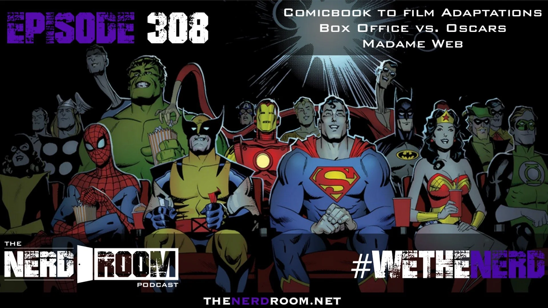 Comicbook to Film Adaptations, Box Office vs. Oscars | 308