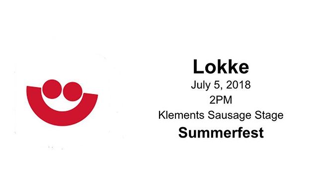 Hope to see everyone at summerfest! We will be playing in the WAMI showcase between 2-3:30 on July 5th on the new Klemet&rsquo;s Sausage Stage!! #lokkeband #lokke #band #marshall #mesaboogie #mesa #2018 #milwaukee #milwaukeebands #anoop #gibson #prs 