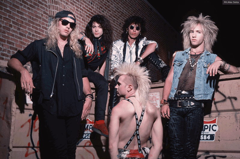 1988 Hollywood alley shoot - Photo By: Alex Solca