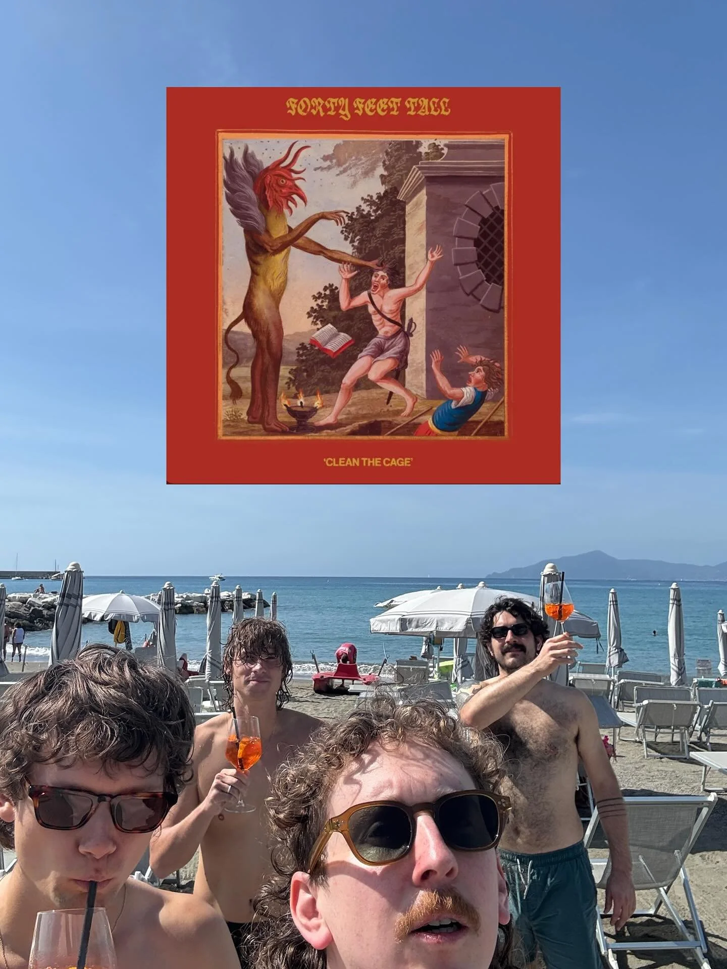 CLEAN THE CAGE is one month old today 🤯. Thank you to everyone who has bought a record, streamed our music and helped us create this art.

We are holding strong in the 2nd leg of our EU/UK tour. Sending our love home and can&rsquo;t wait to bring th