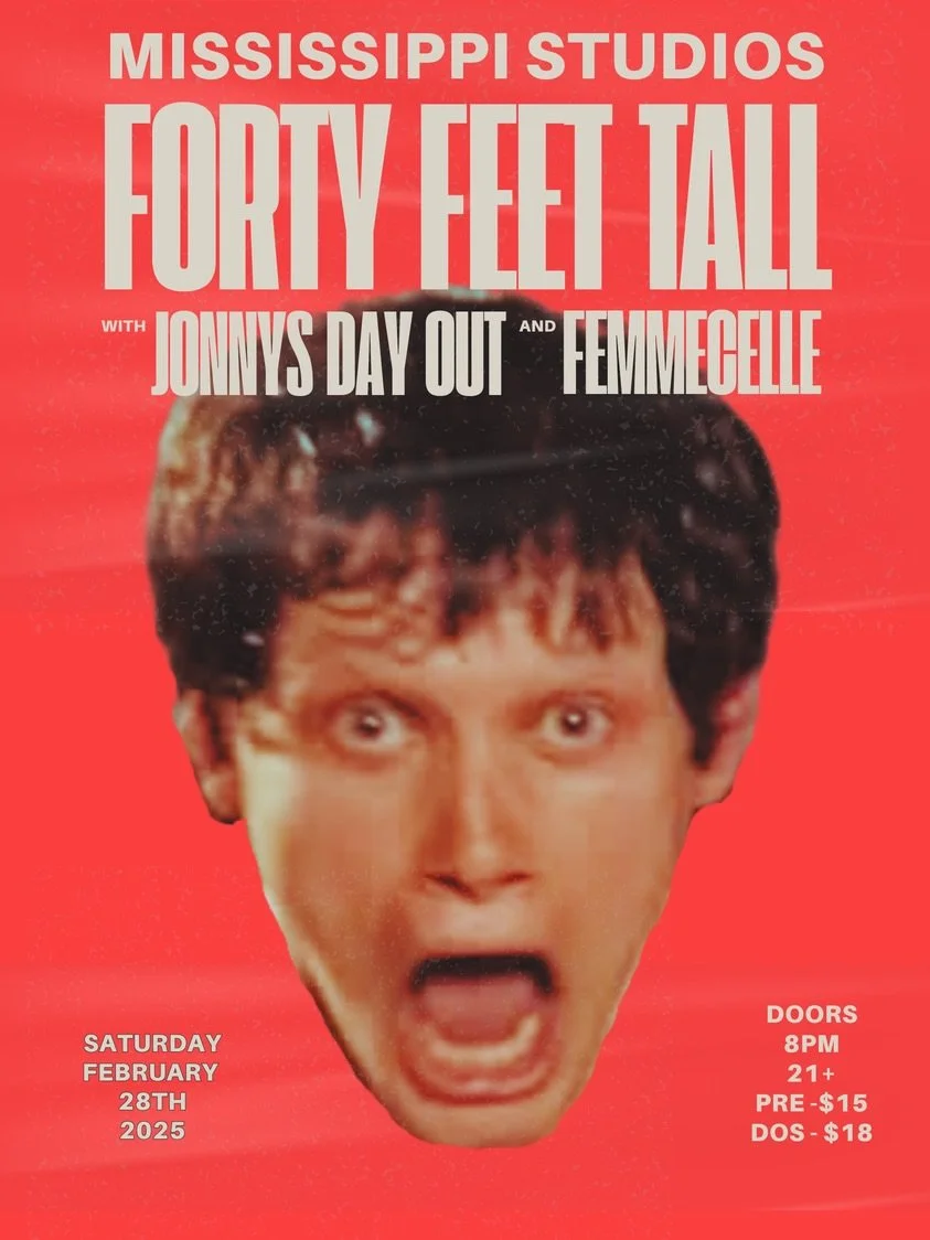 BACK AT OL MISS FLOPPING AROUND ON STAGE. Feb. 28 with the sweeties in @jonnysdayout and @femmecellpdx - TICKETS IN BIO WE LUV U 

PC: @thelonius_punk 
#mississippistudios #postpunk #portlandmusic