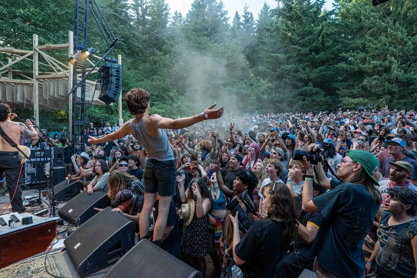 Patrons of pickathon, surveyors of instagram.com, we recently got these photos back from our show last summer and were floored to see this first one on the front page of pickathon&rsquo;s website for 2026. A bucket list check we didn&rsquo;t even kno