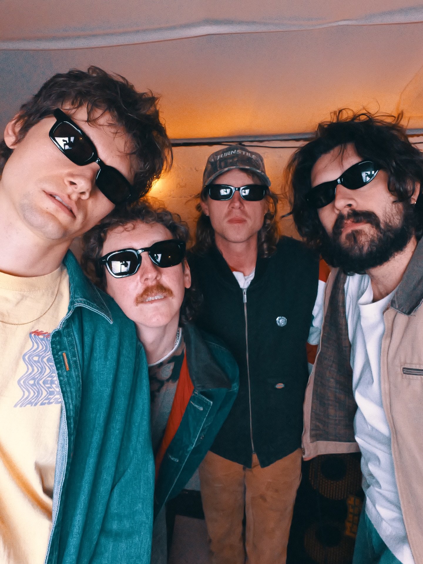 New @crapeyewear arrived just in time for our California shows 😎 SEE YOU SUCKERS IN THE SUN Thanks for the hook up Crap! 

California dates:
&bull;2/19 - Sacramento - @cafecolonial916 
&bull;2/20 - Los Angeles - @zebulonla 
&bull;2/21 - San Francisc