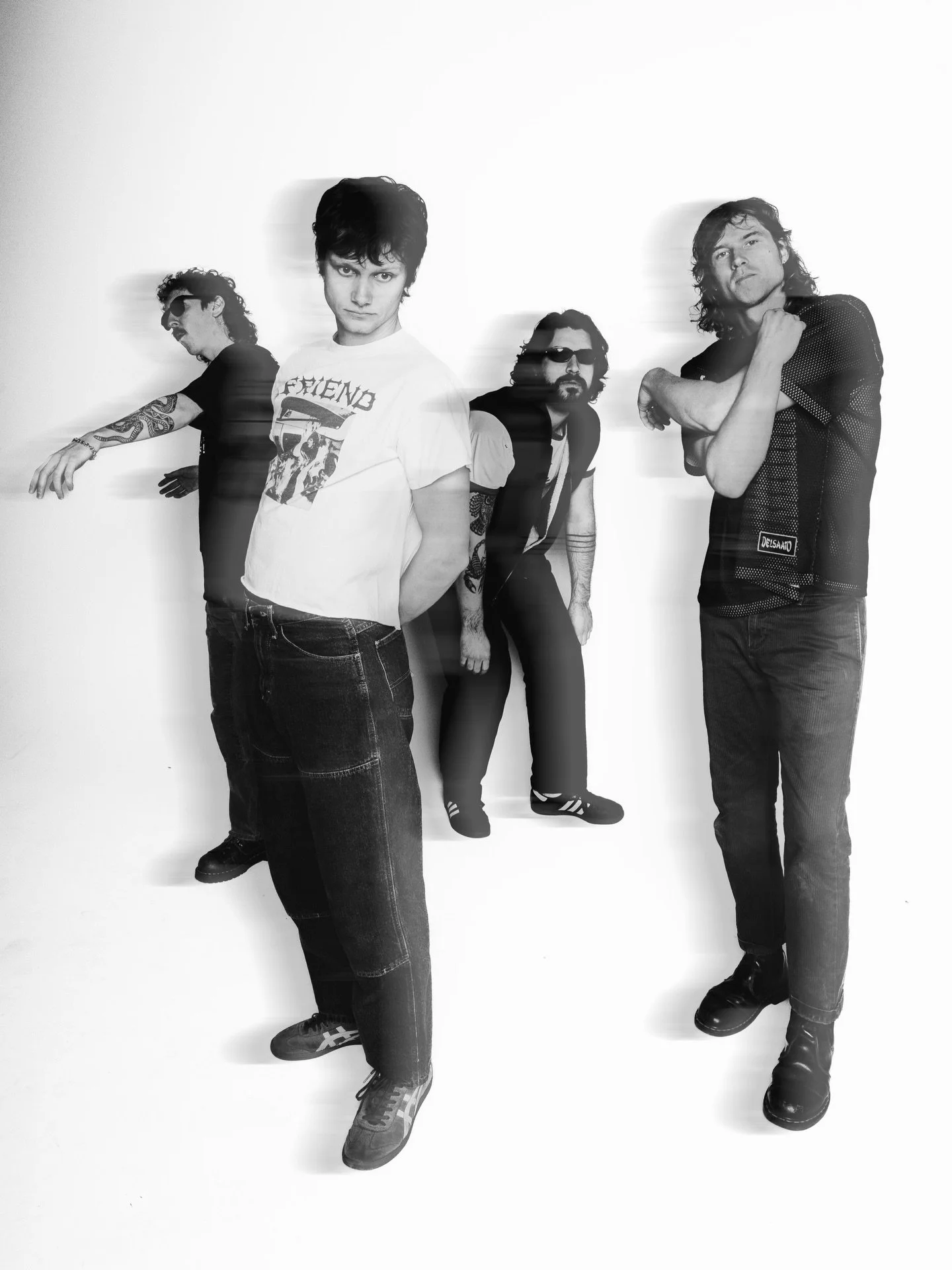 SEATTLE ON FRIDAY AT @thesunsettavern 
PORTLAND ON SATURDAY AT @mississippistudios 
‼️Low ticket warning‼️ for the Portland show so get one while you still can 😘 

Band portrait by @harperaking