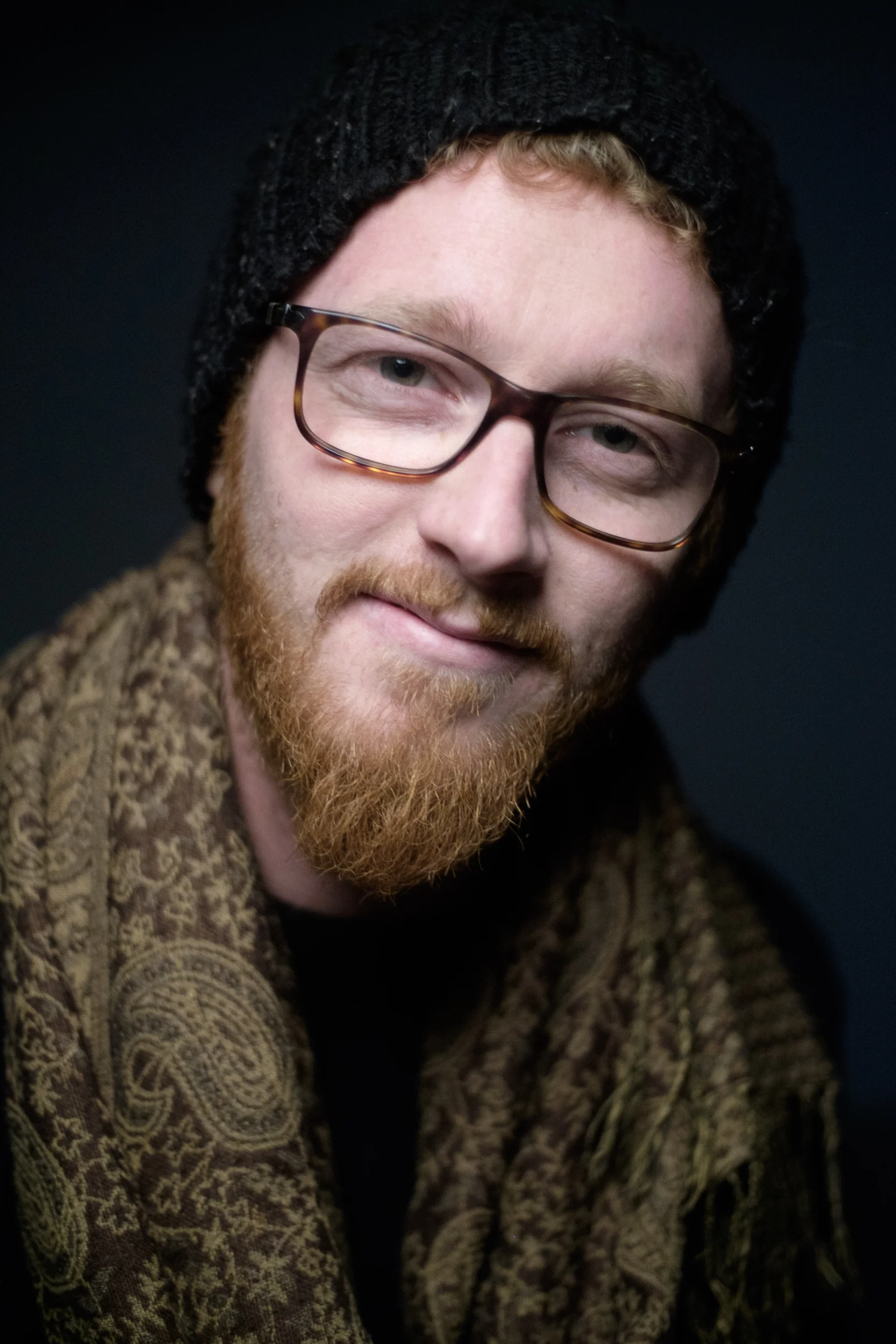 Portrait d'Alexis en studio