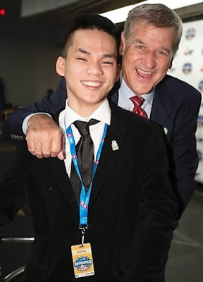 Liong and Orr (Photo by Chris Relke)