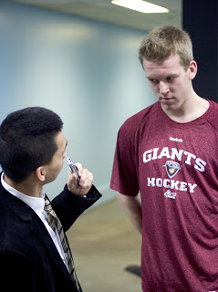 Liong and Giants captain Tyler Benson
