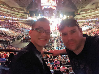 Liong and Schmidt at Monday Night Raw after WrestleMania 32