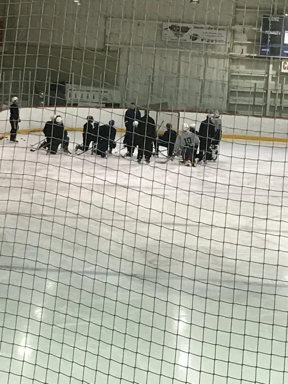 Shooting coach Tim Turk working with TSC clients after one of the development camps