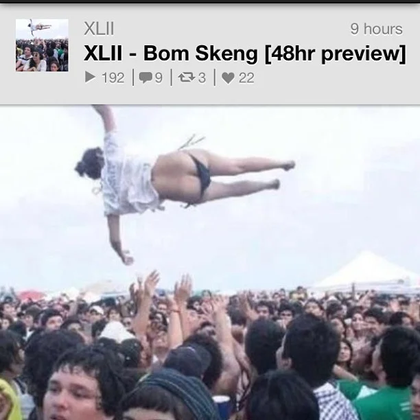 XLII - Bom Skeng | new track 48hr preview on soundcloud. http://soundcloud.com/xlii/xlii-bom-skeng/ #music #soundcloud #tokyo #japan #electronic #ragga #reggaeton #robots #exotic #bass