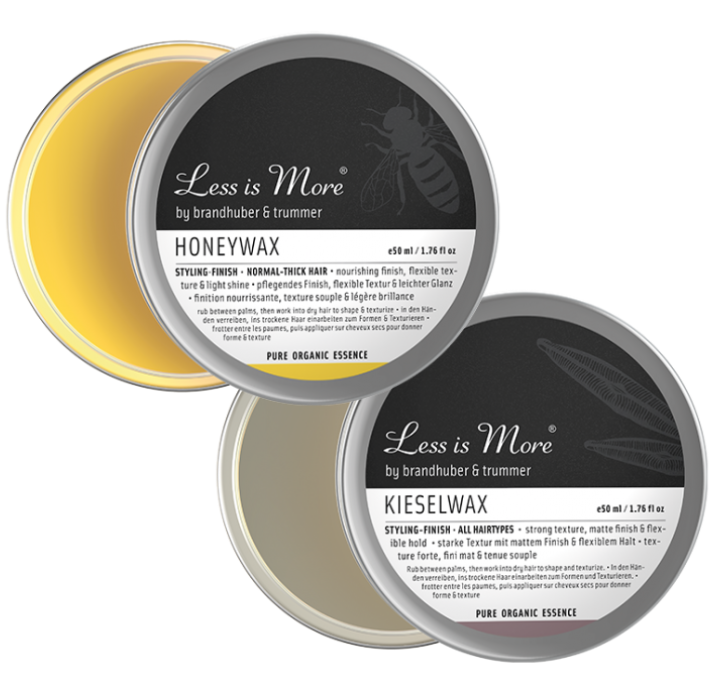 STYLING WAX • light shine or a matte finish? — Less is More Australia