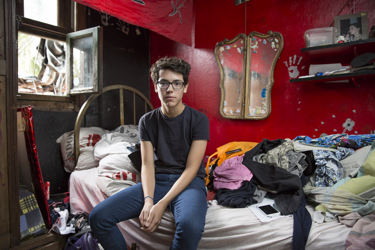  Pedro, 16, Buenos Aires, 2015. 