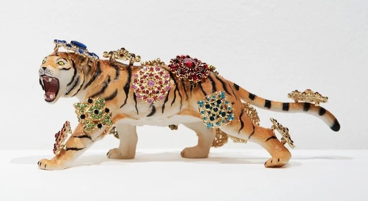 There Is A Sound, sculpture (found objects), 11 × 8 × 7 inch.