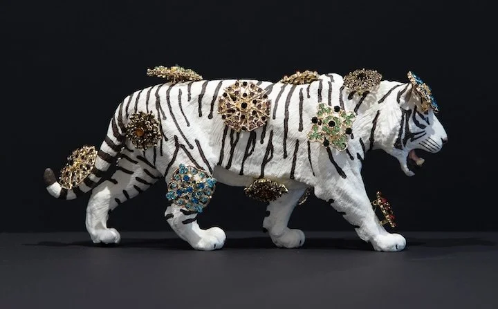 Pinned In The Search, sculpture (found objects), 11 × 8 × 7 inch.