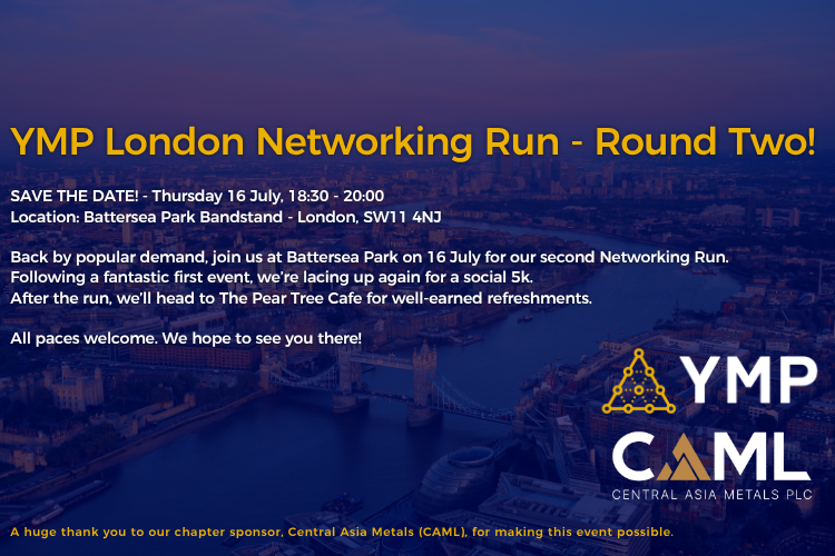 YMP London: Networking Run Round Two - Sponsored by CAML