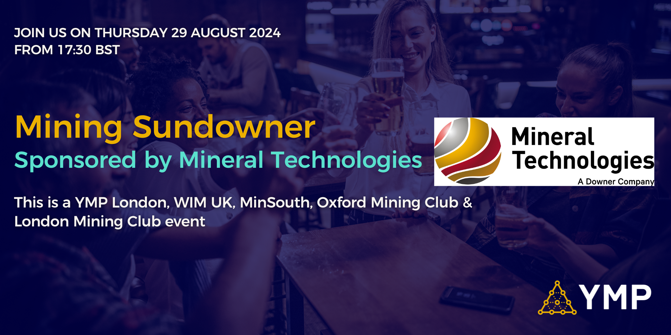 YMP London: Mining Sundowner - Sponsored by Mineral Technologies ...