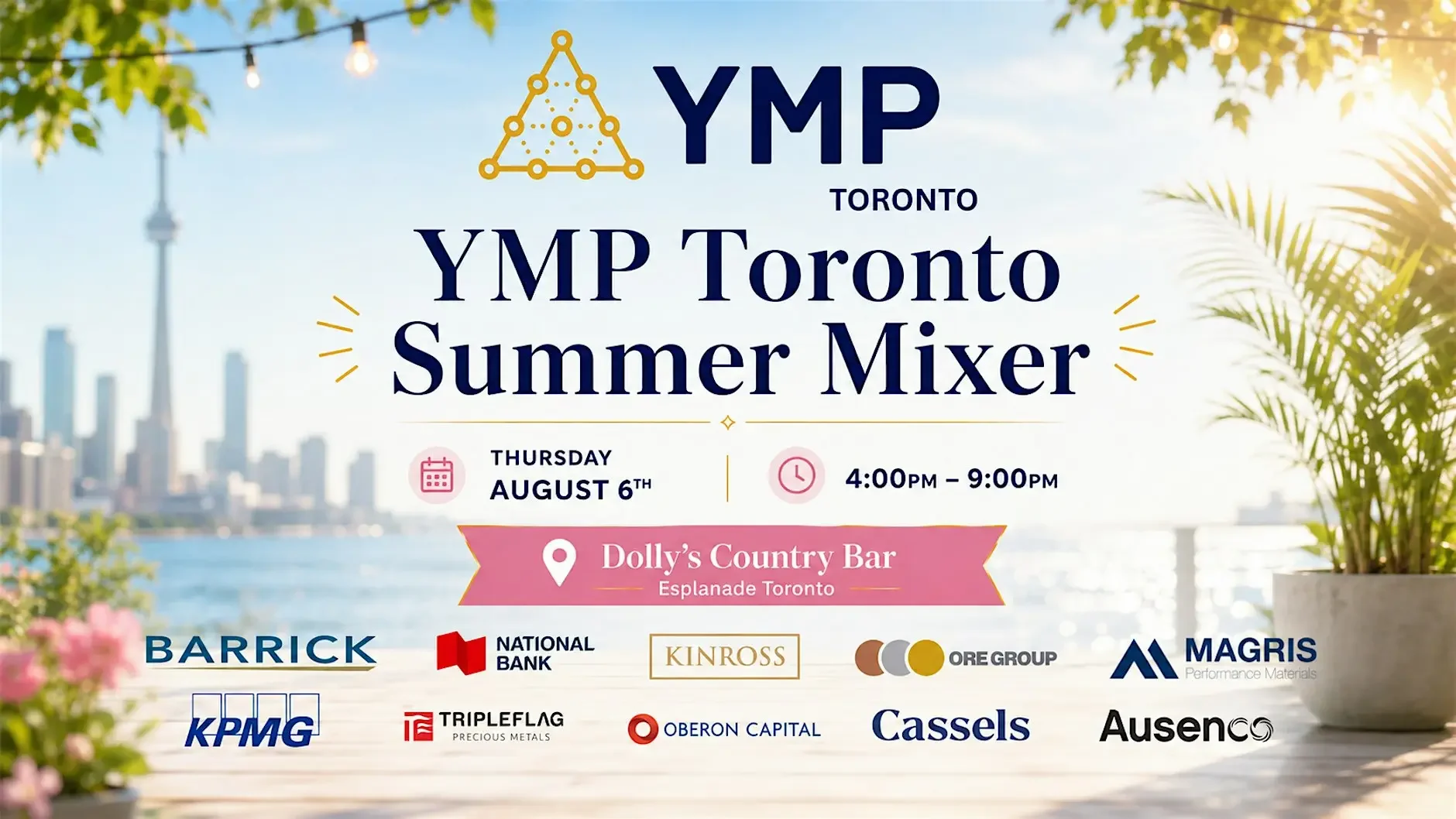 YMP Toronto – Summer Networking Mixer