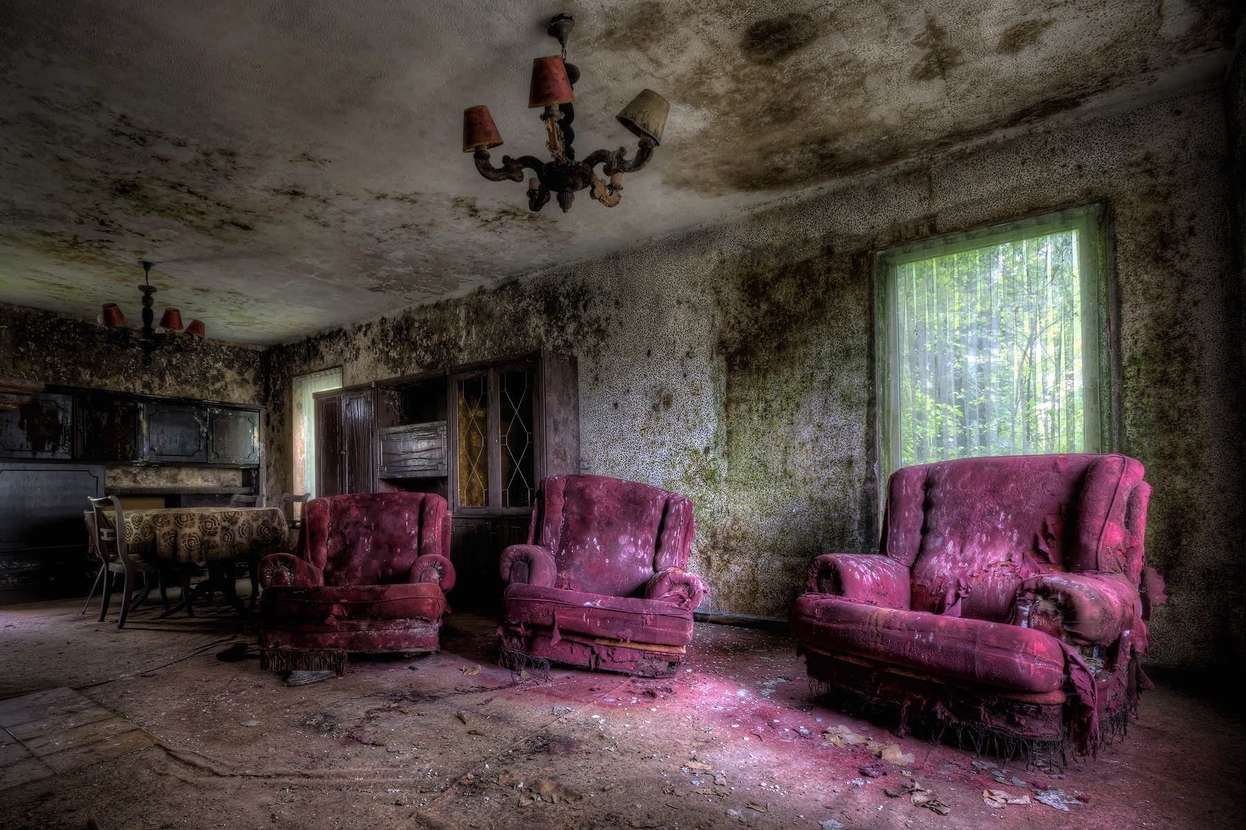 The Pink Forgotten Chairs