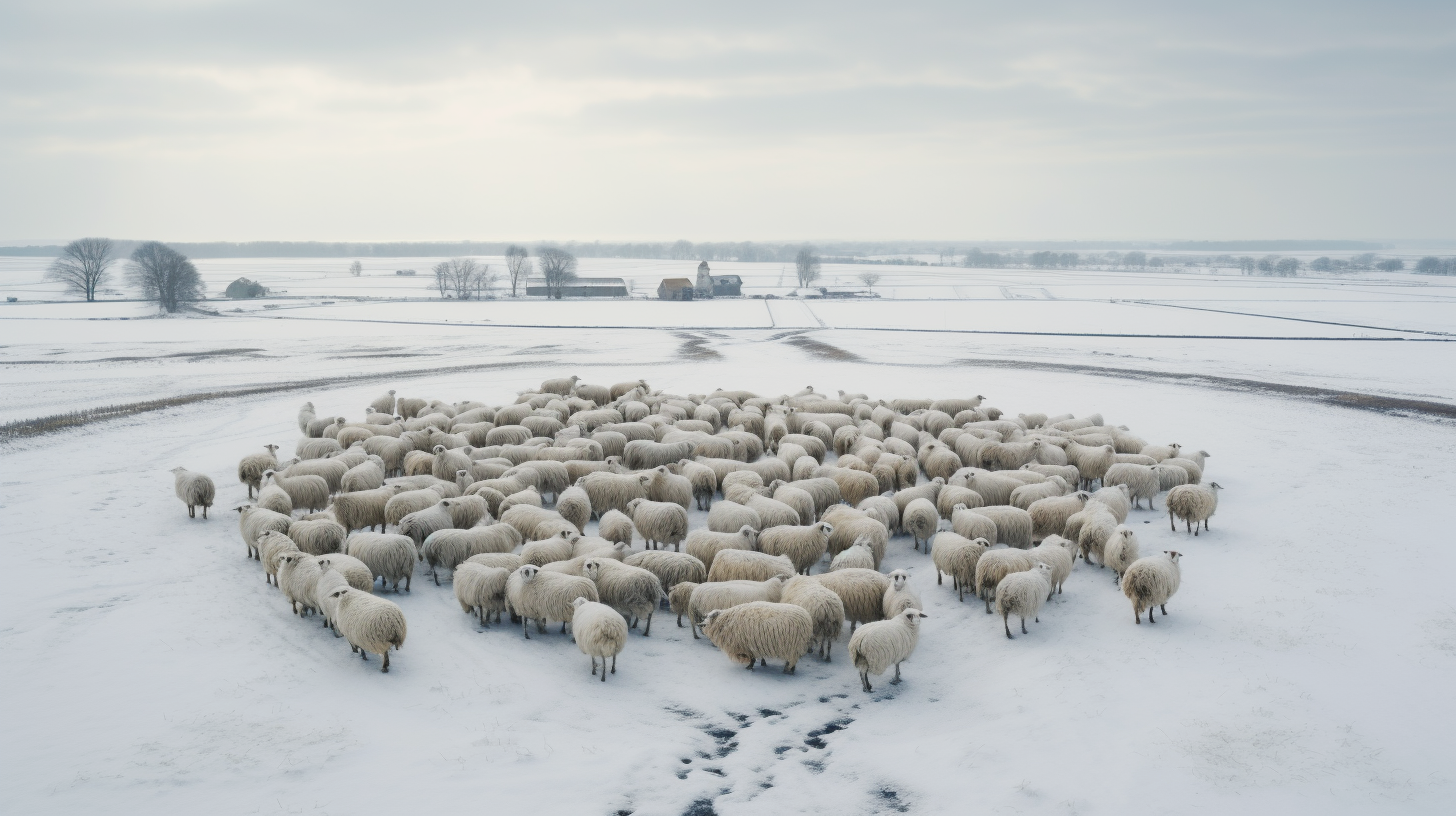 Snow sheep's 