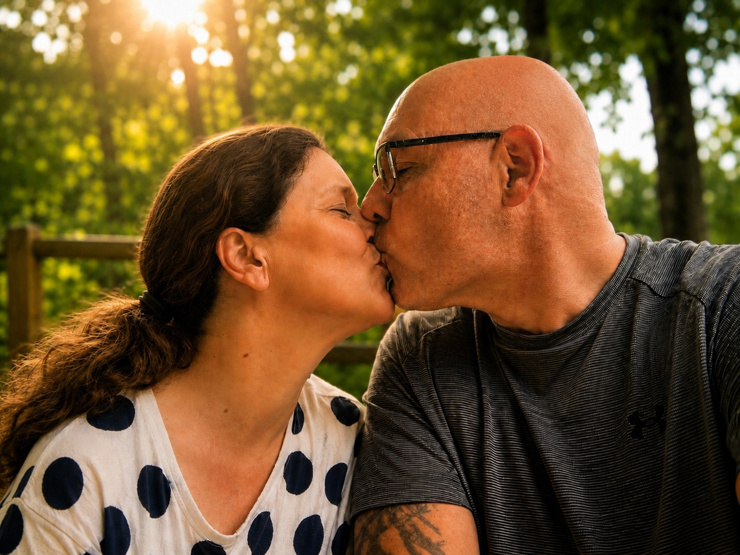 A Kiss at Sunset