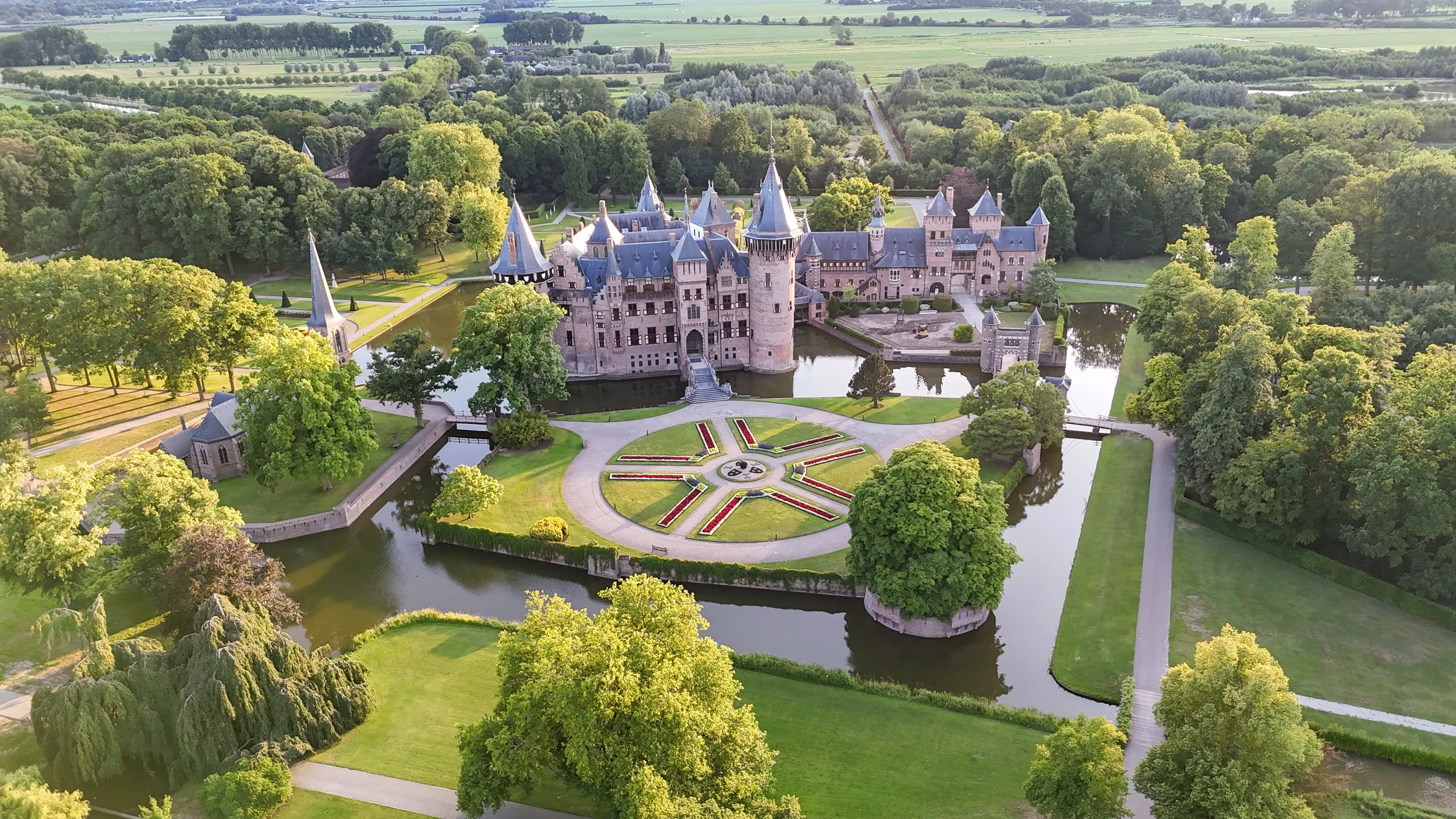 Castle Estate from above
