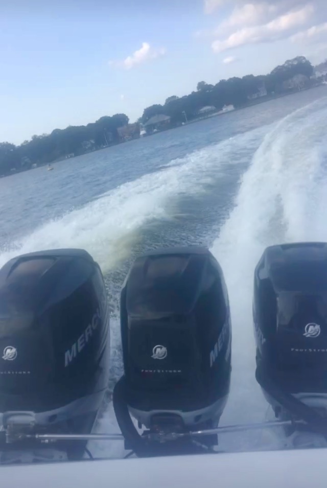 Sea trial with another satisfied customer