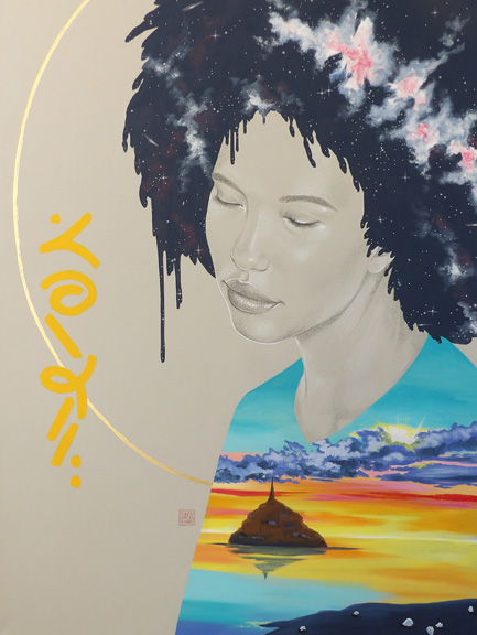 "Abiding Place" mixed media 40x30 ©Sara Drescher-private collection
